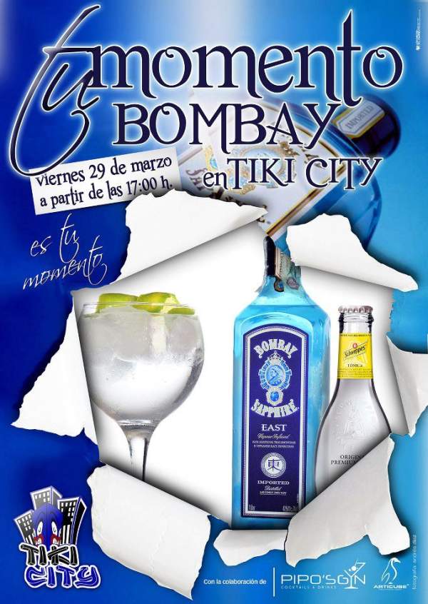 Es tu momento Bombay Sapphire East