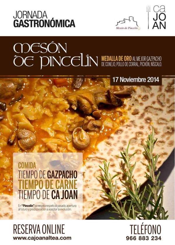 Jornada gastronómica en Ca Joan con el Mesón Pincelin
